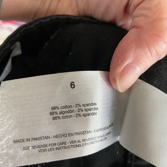 Sanctuary Social Standard Ankle Skinny Black Camo Jeans Size 6 - Picture 3 of 11